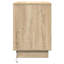 Bedside Cabinet 39 X 34.5 X 50 Cm Engineered Wood-15829561