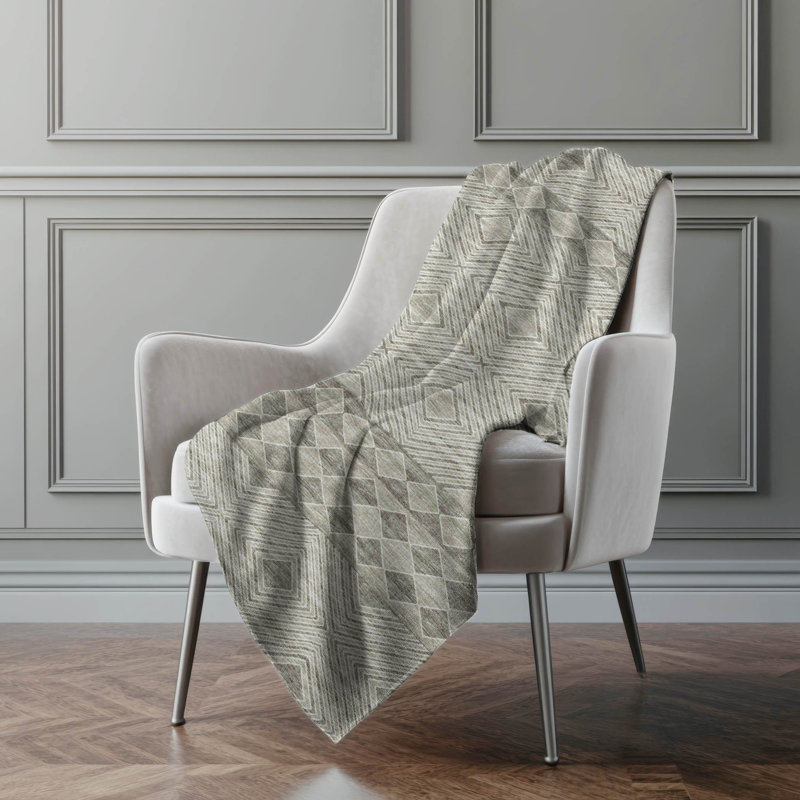 Jeté en sherpa Addison, Taupe