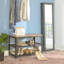 Sommerville Metal Storage Bench-477197585