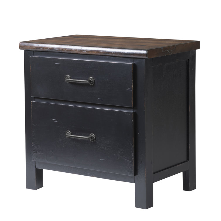 Colliers 2 Drawer Nightstand