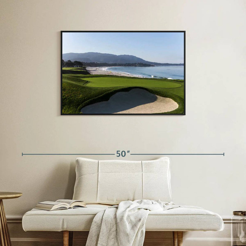 Parcours de golf Sireci Monterey CA, H 25 po x l 37 po
