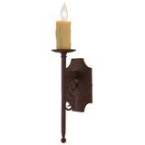 Rustic Lodge 1 - Light Candle Wall Light