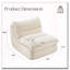 Fauteuil moderne avec assise moelleuse-506142950