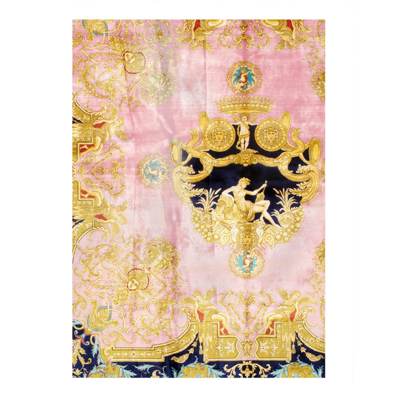 Versace Design Rug 4'9"x 4'9"