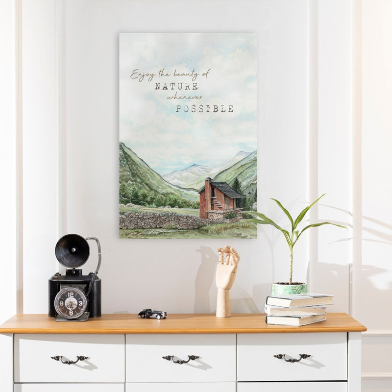 Profitez de la beauté de la nature, H 24 po x l 16 po