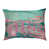 Rose / bleu sarcelle / brun foncé