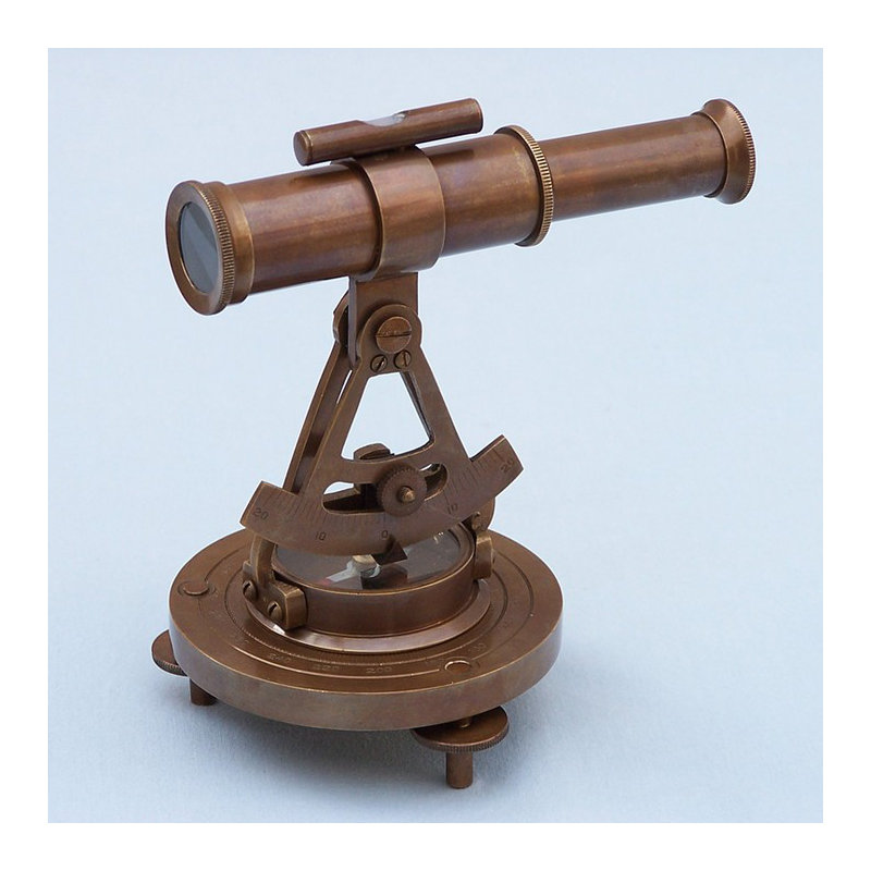 Sculpture compass Escondido, Laiton antique