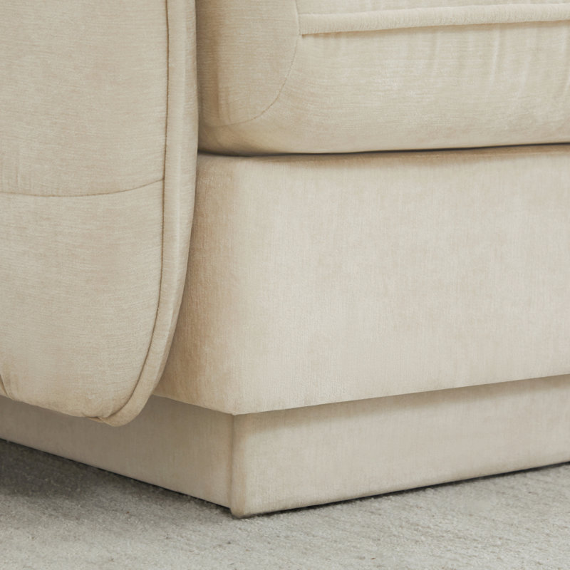 Canapé Chenille Cloud, Beige