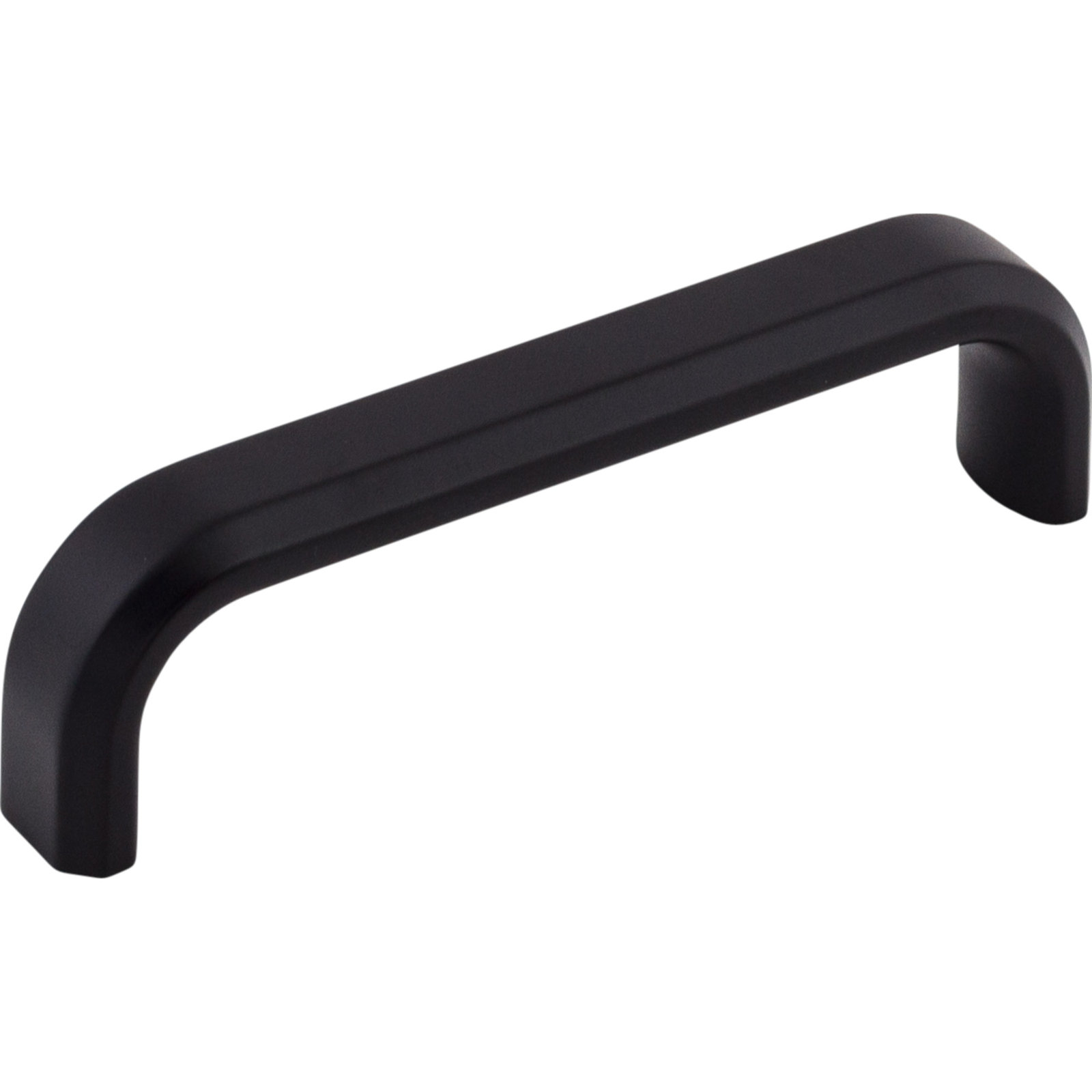 Telfair Bar Cabinet Pull, Flat Black, 3 3/4" Center to Center