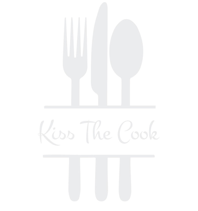 Adhésif décoratif cuisine Kiss the Cook, H 33 po x l 20 po x P 0,01 po, Blanc