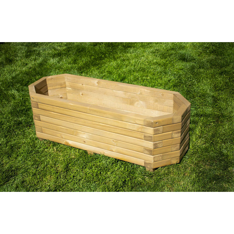 Buell Handmade Wood Planter Box, 35cm H x 40cm W x 110cm D