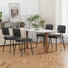 Ensemble de 4 chaises de salle à manger rembourrées Shen Modern