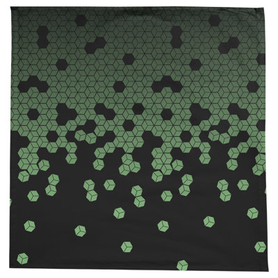 Leffel Tumbling Cube Pattern Tablecloth