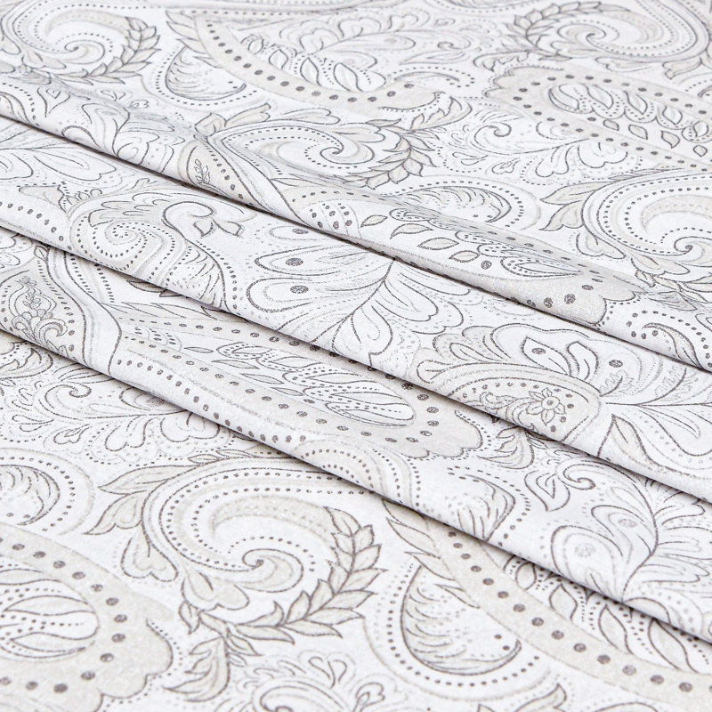 Ensemble de draps 100% coton 144 fils 144 fils, Ensemble de draps pour lit simple TG + 1 drap-hous