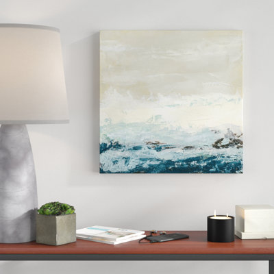 «Coastal C Courants I» par June Erica Vess - Reproduction d'art sur toile