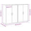 Sideboard 60 X 31 X 84 Cm Engineered Wood-1970006420