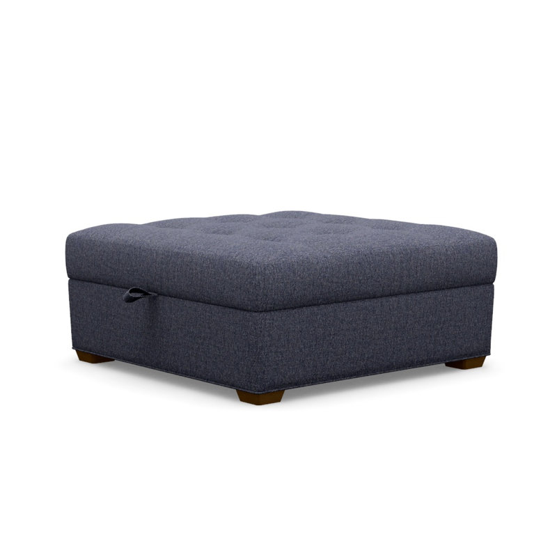 Baxter Square Ottoman, Big Sur, Lotus 263336