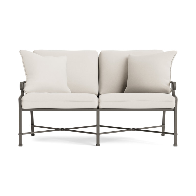 Venetian Outdoor 2 - Seat Loveseat, Fusion Natural, Mica