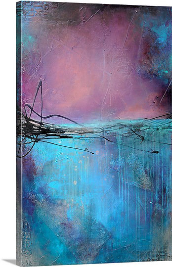 «Gnadenhutten Smugglers Cove» par Erin Ashley, reproduction d'art sur toile, H 24 po x l 16 po x P 1,25 po