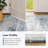 2'X6' Washable Neutral Vintage Distressed Aesthetic Runner Rug Grey-122612515