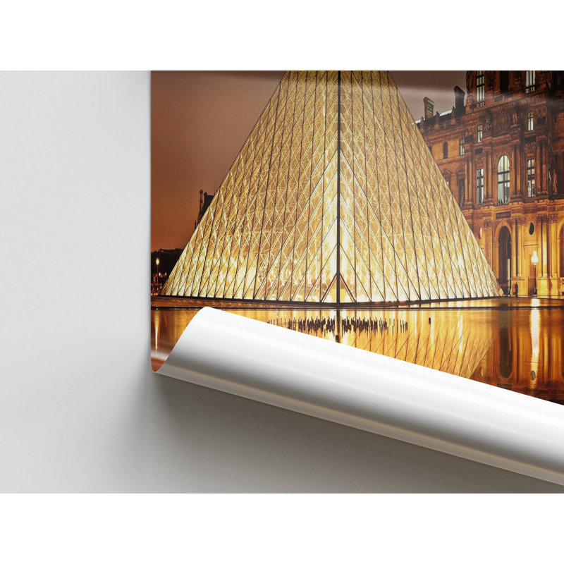Print on Canvas, 20 cm H x 30 cm W, Black Floater Framed