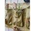Organisateur à 3 poches en toile verte pour outils de jardin