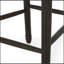 Charmant tabouret de bar rustique avec un savoir-faire exquis et un attrait naturel-358174001