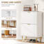 12 Pair Flip Down Shoe Storage