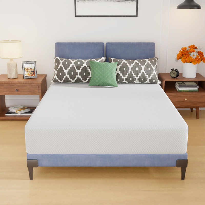Alwyn Home Meridianville Medium Memory Foam Mattress, Full, 10"