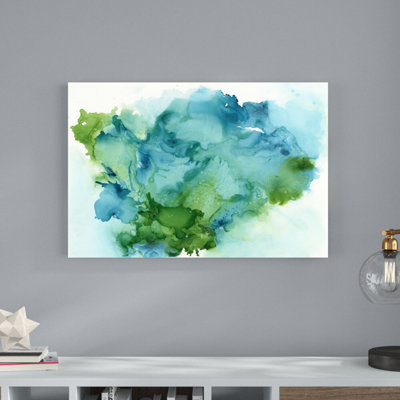 Leafy I by Joyce Combs - Wrapped Canvas Painting
