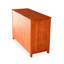 Buffet d'extérieur naturel en eucalyptus avec rangement Natural - Armoire de patio résistante aux intempéries certifiée FSC