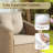 3 - Piece Patio Wicker Swivel Chair Set with Cushions and Side Table-1467534962