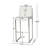 Marisol Upholstered Bar Stool with Metal Frame-937931130