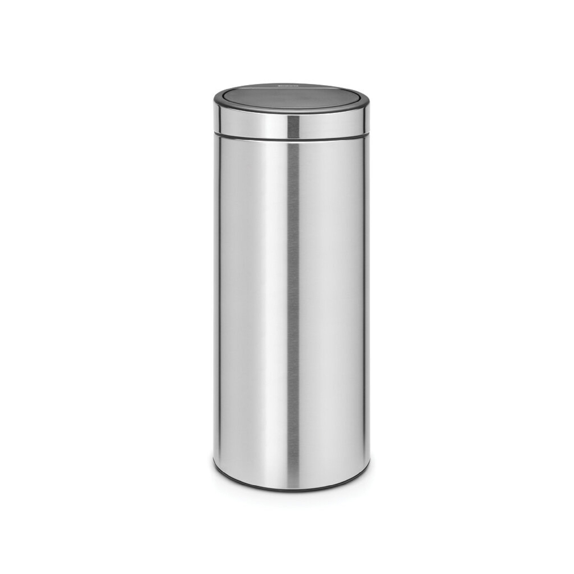 Brabantia 8 Gallon Touch Top Trash Can, Matte Steel Fingerprint Proof