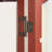 Lighted Corner Cabinet With Tempered Glass Doors & Shelves, Elegant Cherry Display Case With Bulb-930911228