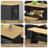Modern Breakfast Nook Kitchen Corner Dining Set with L-Shaped Bench, USB Charging & Storage Shelf – Space-Saving 3–4 Seat Table and Chairs for Family Home，Black+wood-955530023