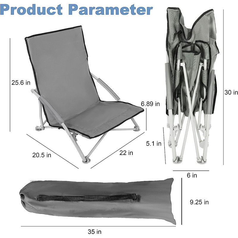 Chaise de camping pliante cala