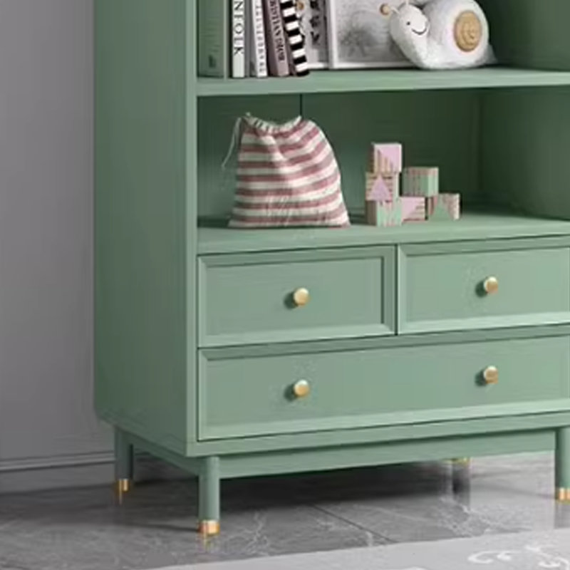 Simple modern style display cabinet, Green
