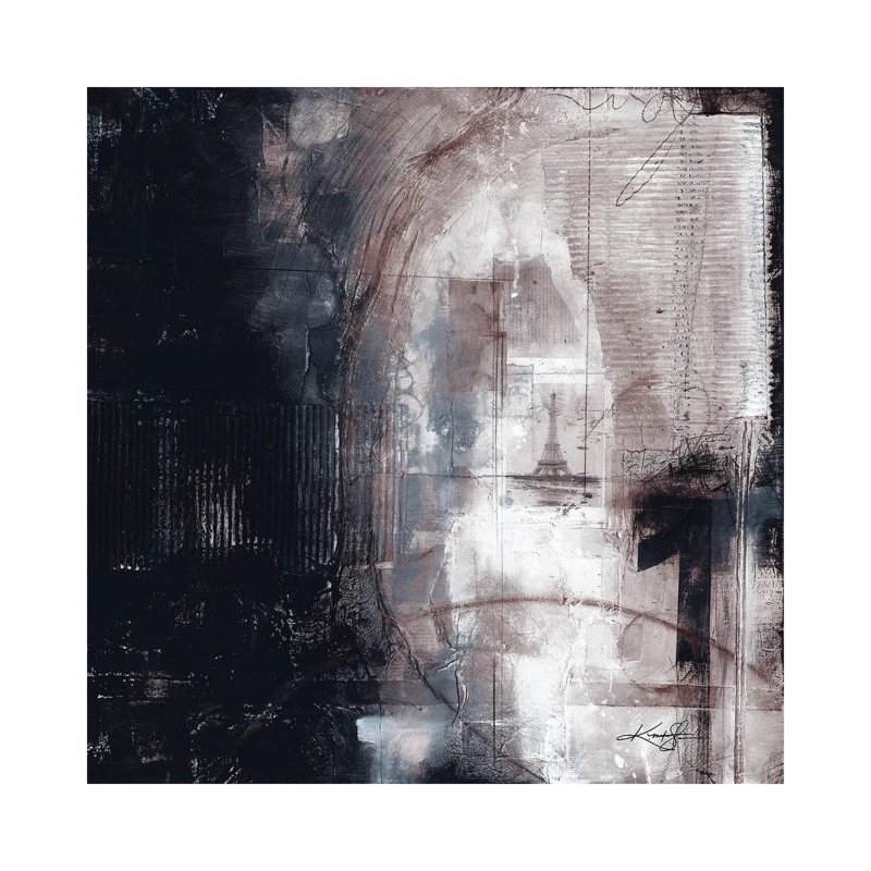Wanderlust 1 Piece Wrapped Canvas Painting, 93.98 cm H x 93.98 cm W x 1.91 cm D