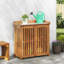Solid Wood Potting Bench