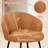 Upholstered Counter Stool With Metal Frame-1632637076
