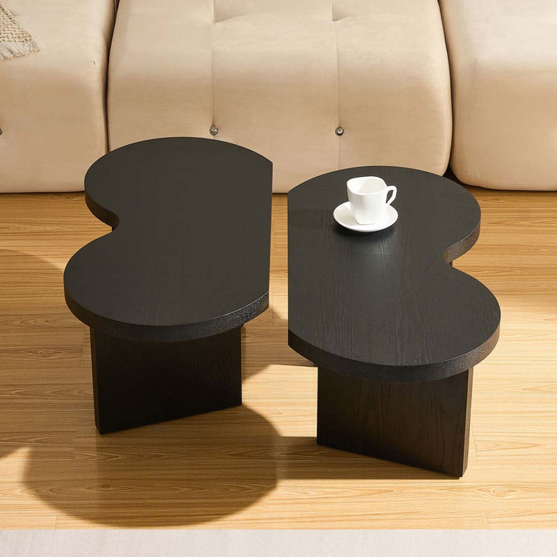 Table basse Butterfly, Noir
