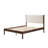 Ardin Solid Wood Bed Frame With Cream Boucle Upholstered Headboard-162348601-163708919