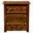 Fireside Lodge Barnwood XL Three Drawer Nightstand