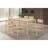 Svenstra White Washed Rectangular Dining Table