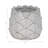 Stoneware Ceramic Planter with Sculpted Textured Form and Rounded Silhouette for Decorative Display and Botanical Arrangement in Indoor or Covered Outdoor Settings-126410033