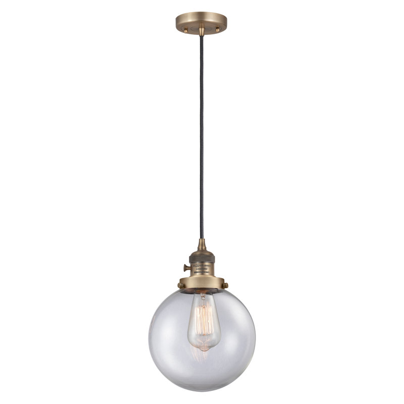 Luminaire suspendu sphère 1 lumière Lorri