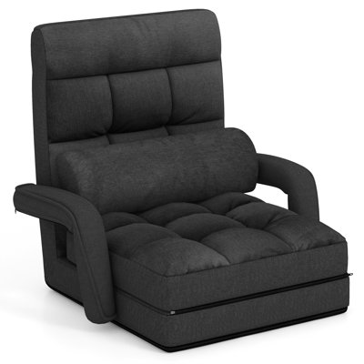 Upholstered Linen Armchair