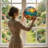 12"H Ocean Sunset Stained Glass Window Panel-165094118