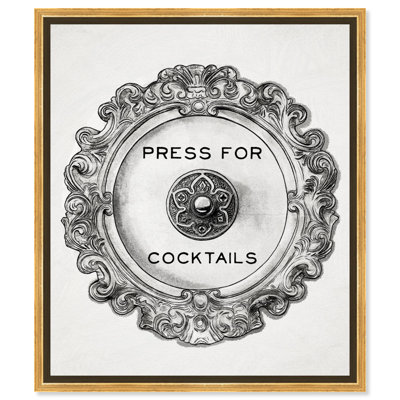 " Press For Cocktails " by Oliver Gal